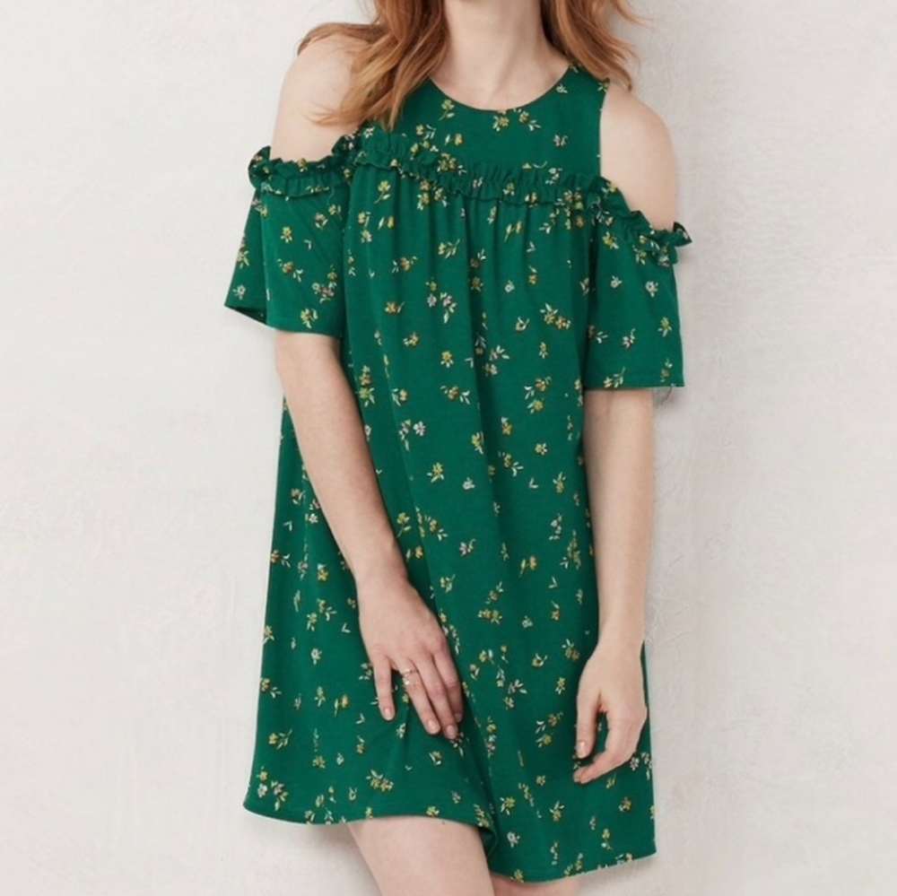 Lauren Conrad Green Dress - XXL